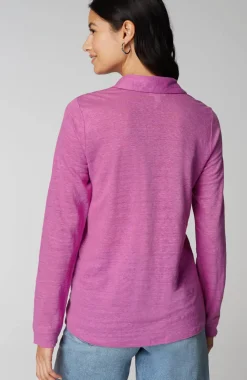Linen-Knit Shirt