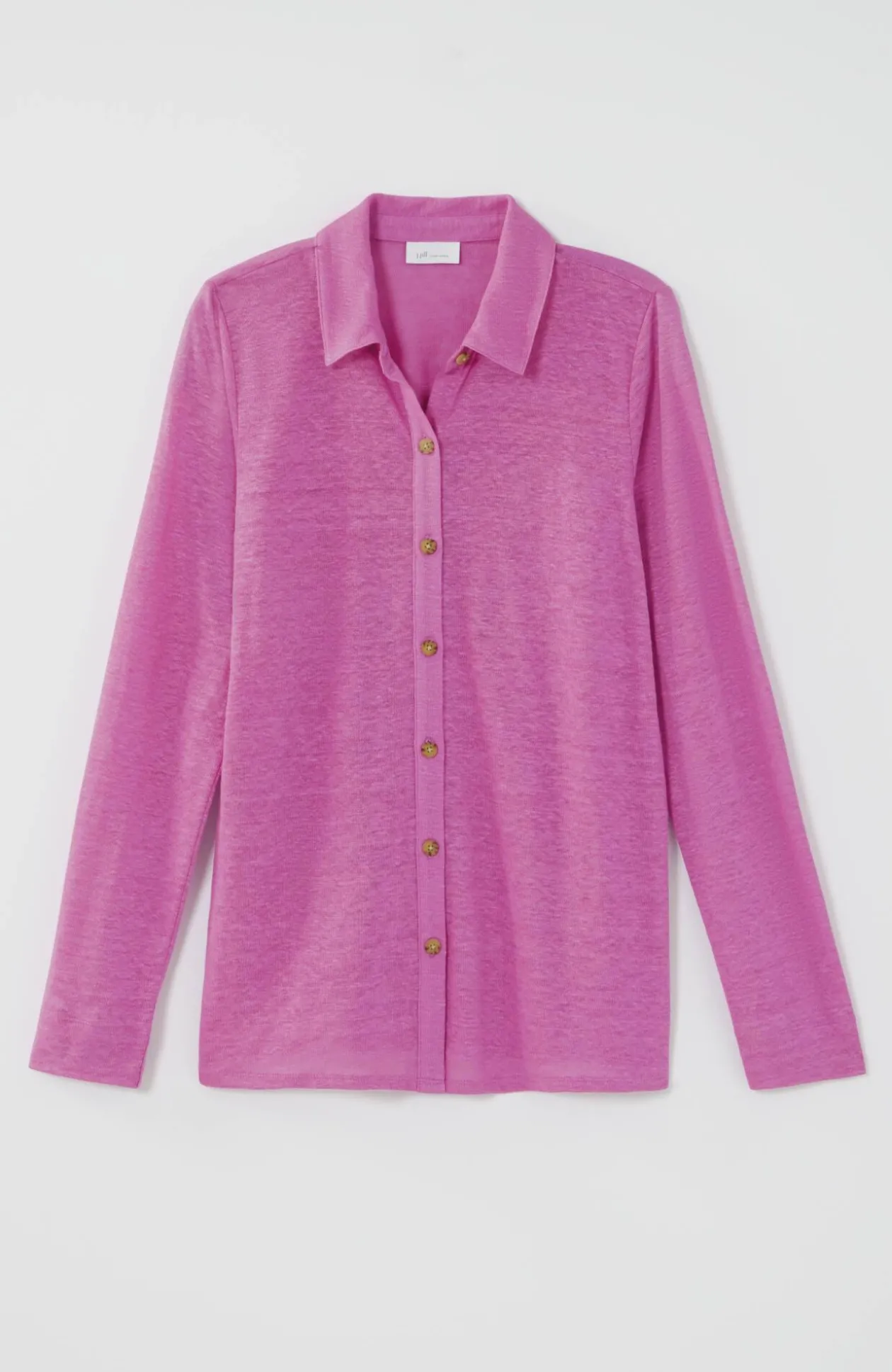 Linen-Knit Shirt