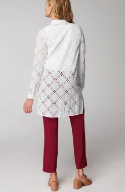 Long Eyelet Tunic