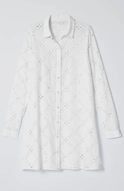 Long Eyelet Tunic