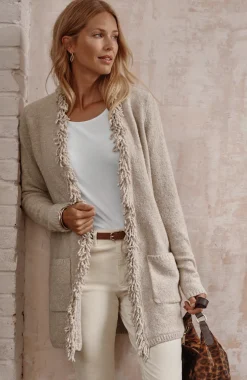 Long Fringe Cardi