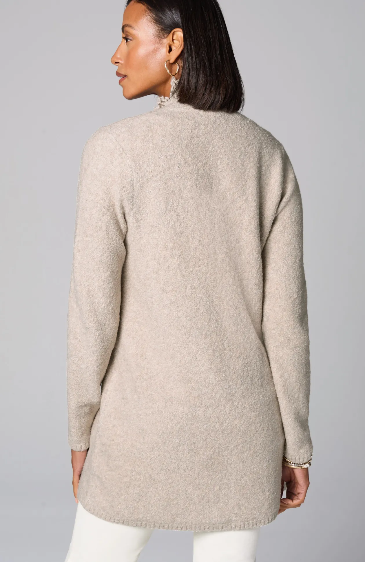 Long Fringe Cardi