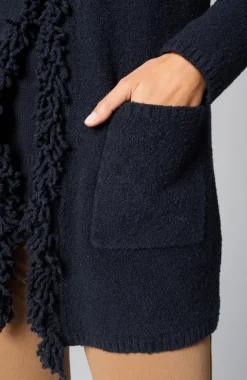 Long Fringe Cardi