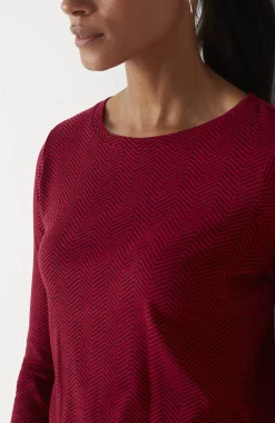 Long-Sleeve Pima Crew-Neck Tee