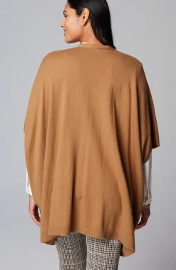 Luxe Rib-Trimmed Knit Ruana