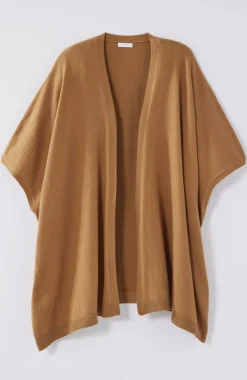Luxe Rib-Trimmed Knit Ruana