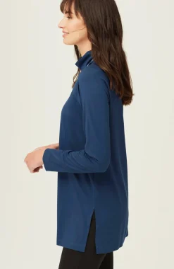 Luxe Supima® Everyday Turtleneck Tunic