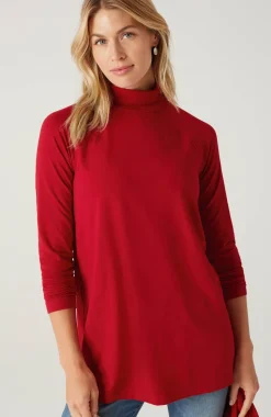 Luxe Supima® Everyday Turtleneck Tunic