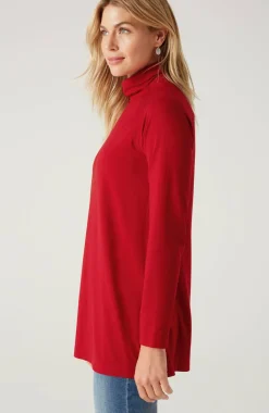 Luxe Supima® Everyday Turtleneck Tunic