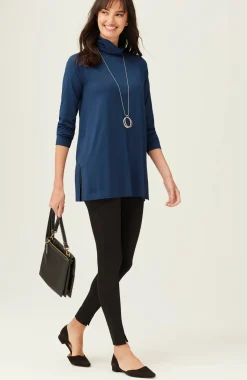 Luxe Supima® Everyday Turtleneck Tunic