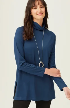 Luxe Supima® Everyday Turtleneck Tunic