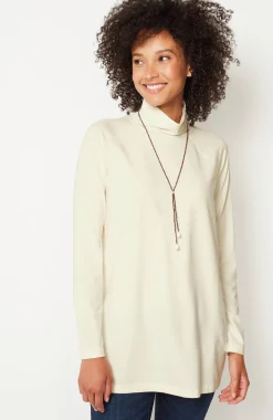 Luxe Supima® Everyday Turtleneck Tunic