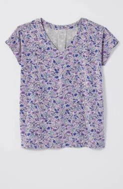 Luxe Supima® Pleat-Back Tee
