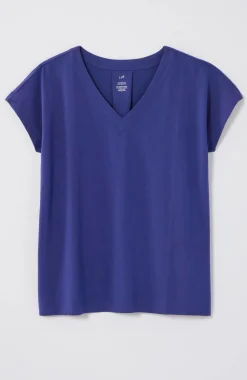 Luxe Supima® Pleat-Back Tee