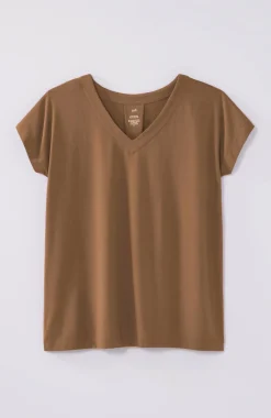 Luxe Supima® Pleat-Back Tee