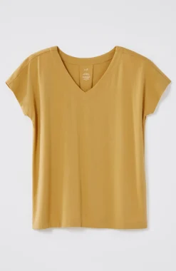 Luxe Supima® Pleat-Back Tee