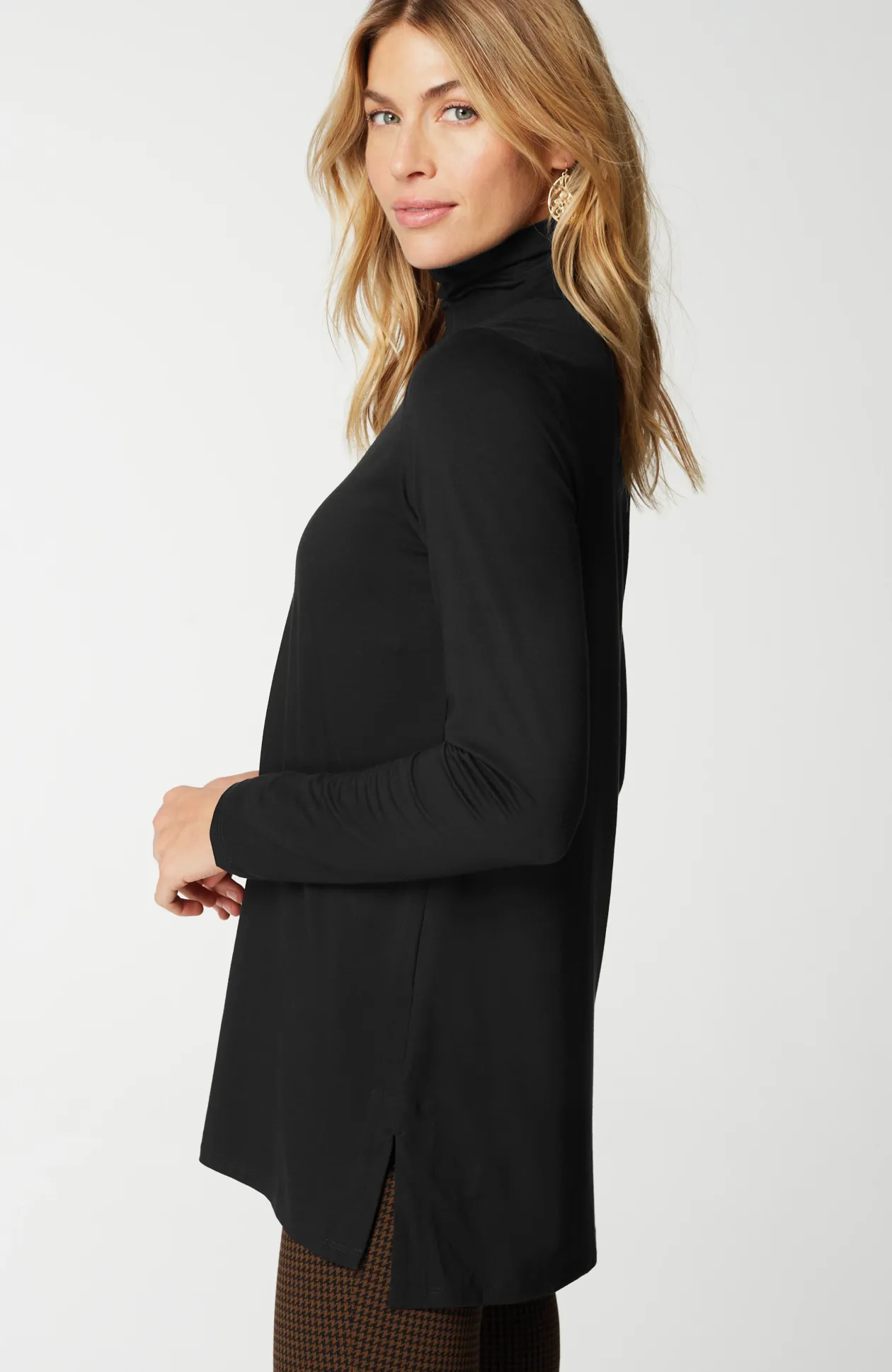 Luxe Supima® Turtleneck Tunic