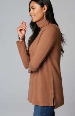 Luxe Supima® Turtleneck Tunic