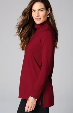 Luxe Supima® Turtleneck Tunic