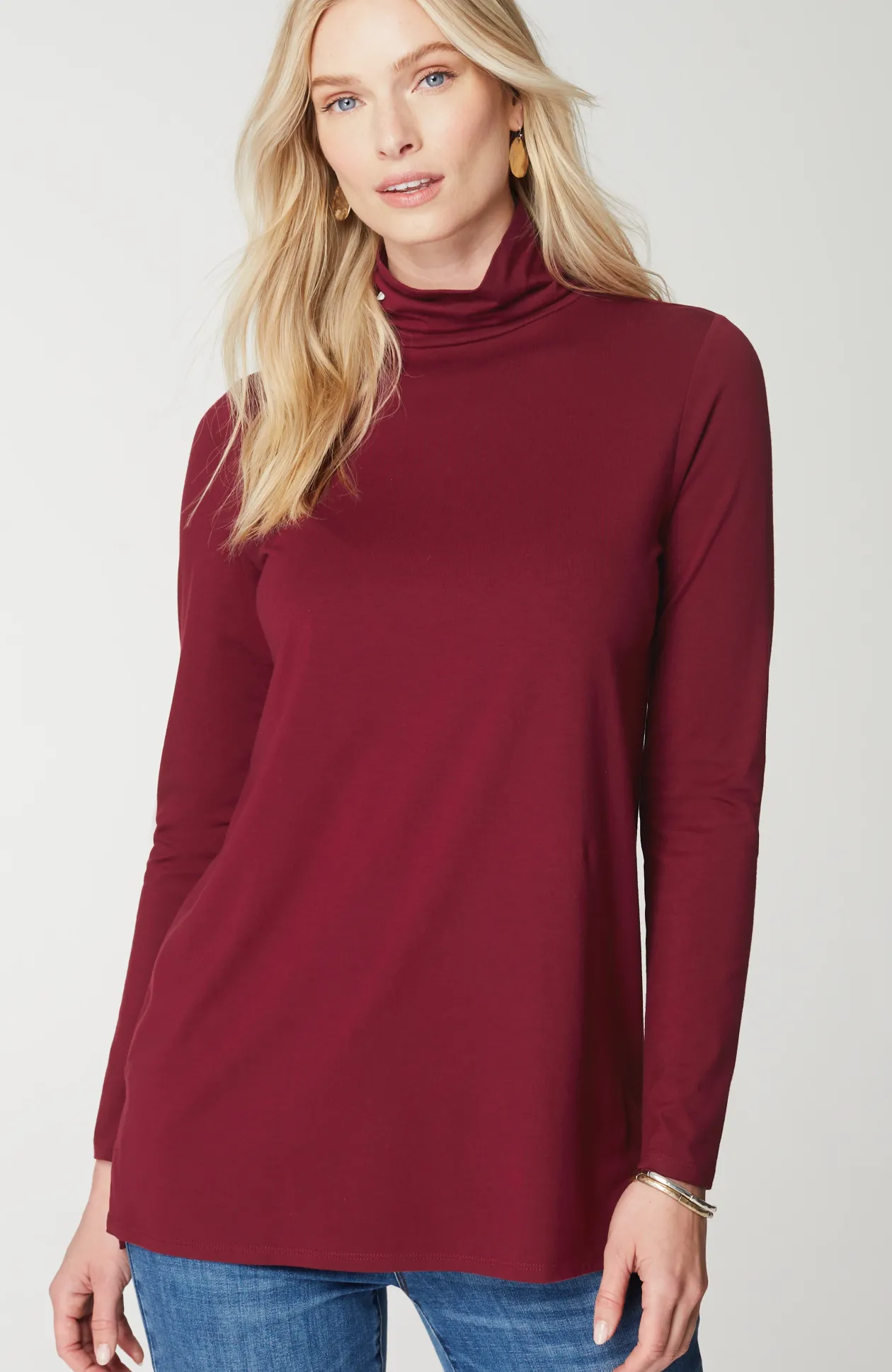 Luxe Supima® Turtleneck Tunic
