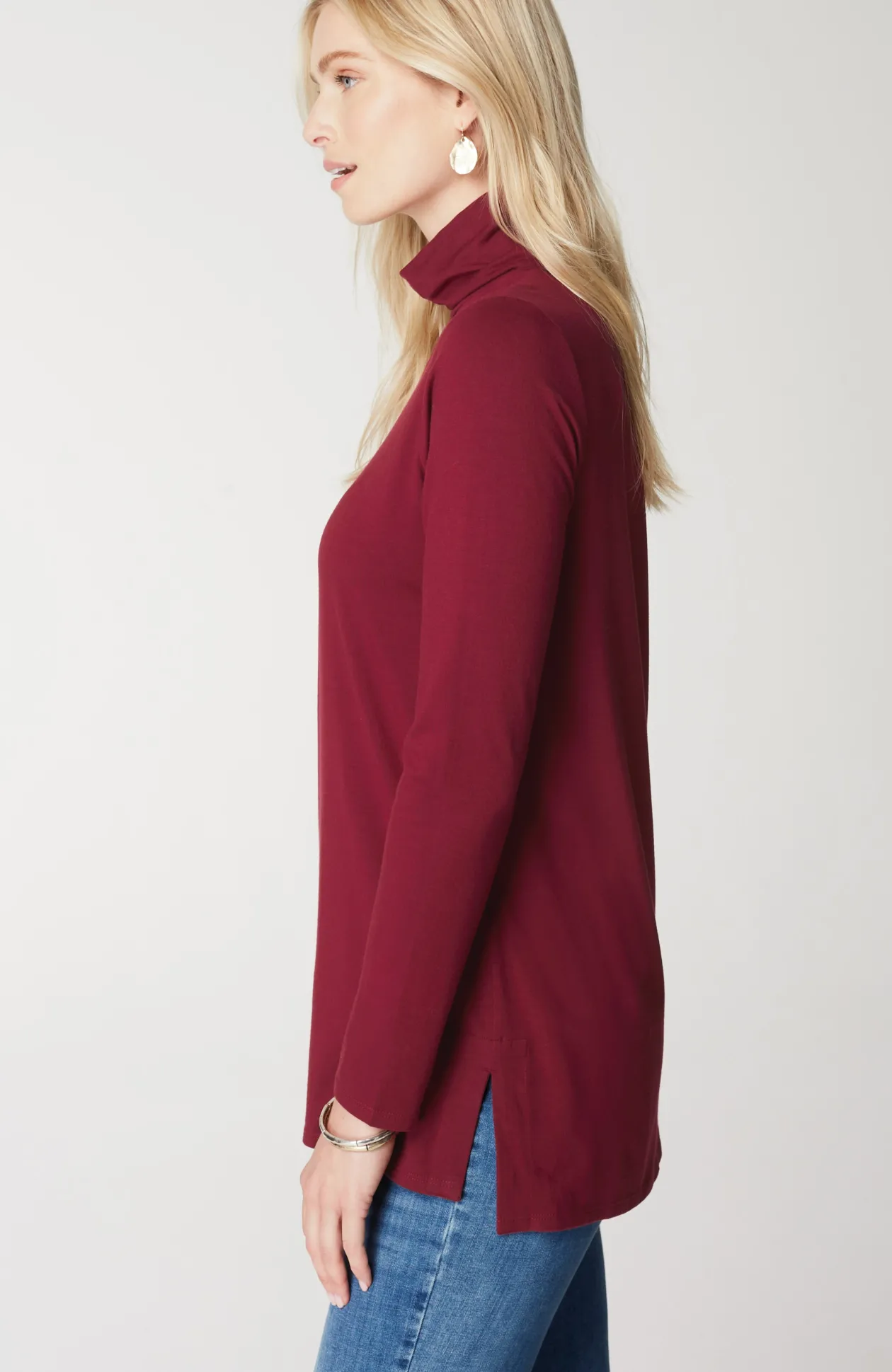 Luxe Supima® Turtleneck Tunic