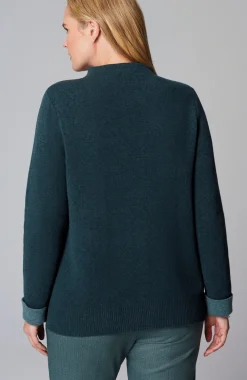 Majestic Funnel-Neck Sweater