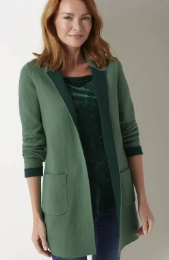 Majestic Open-Front Cardi