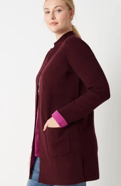 Majestic Open-Front Cardi