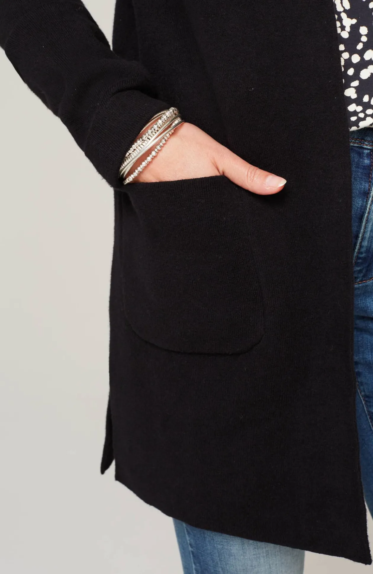 Majestic Open-Front Cardi