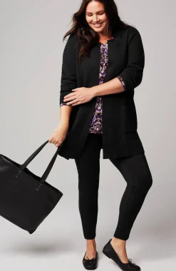 Majestic Open-Front Cardi