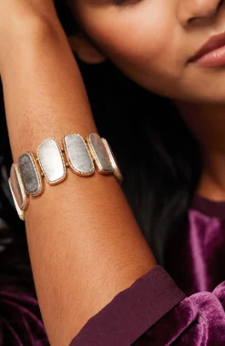 Mixed-Metal Reversible Bracelet