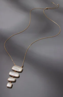 Mixed-Metal Reversible Pendant Necklace