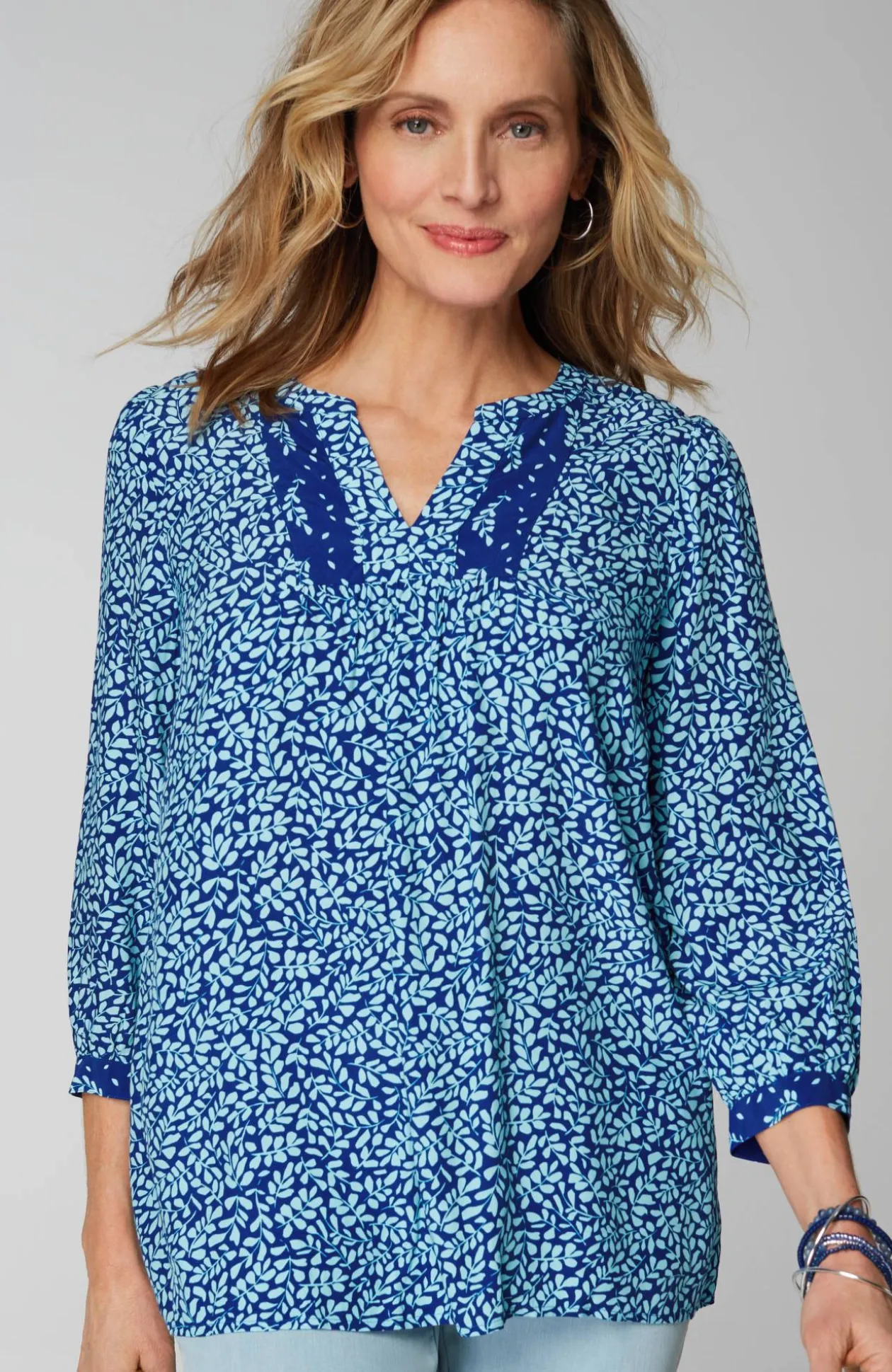 Mixed-Print A-Line Popover