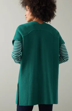 Mixed-Texture Gilet