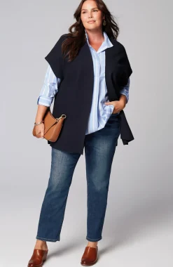 Mixed-Texture Gilet