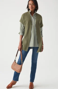 Mixed-Texture Gilet