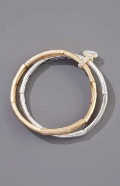Modern Elements Stretch Bangles