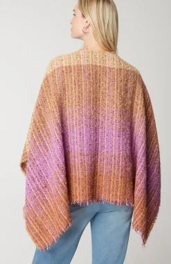 Ombré Tweed Ruana