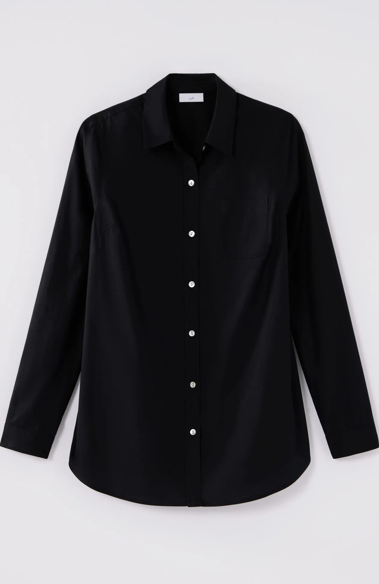 One-Pocket Button-Front Shirt