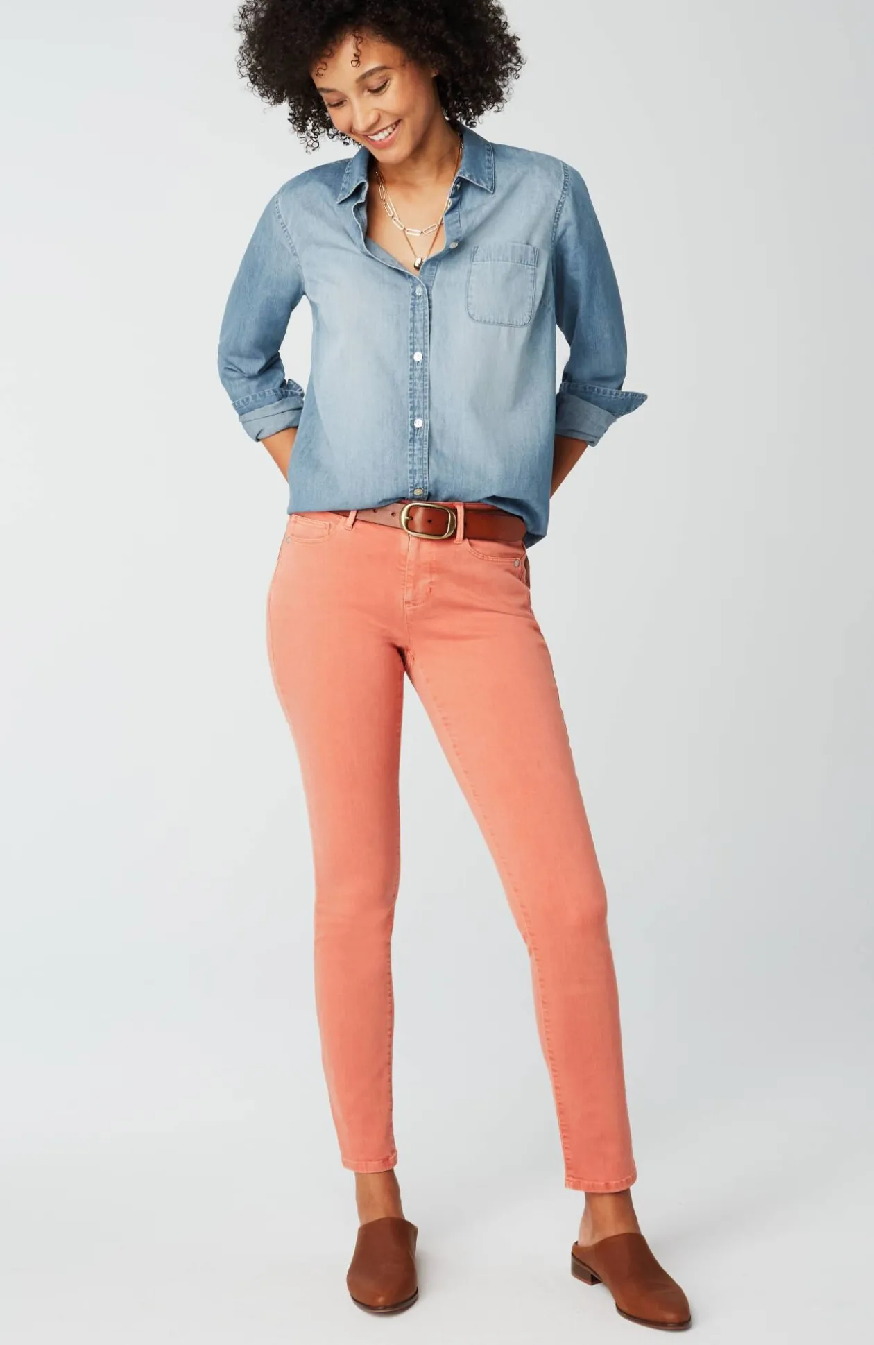 One-Pocket Button-Front Shirt