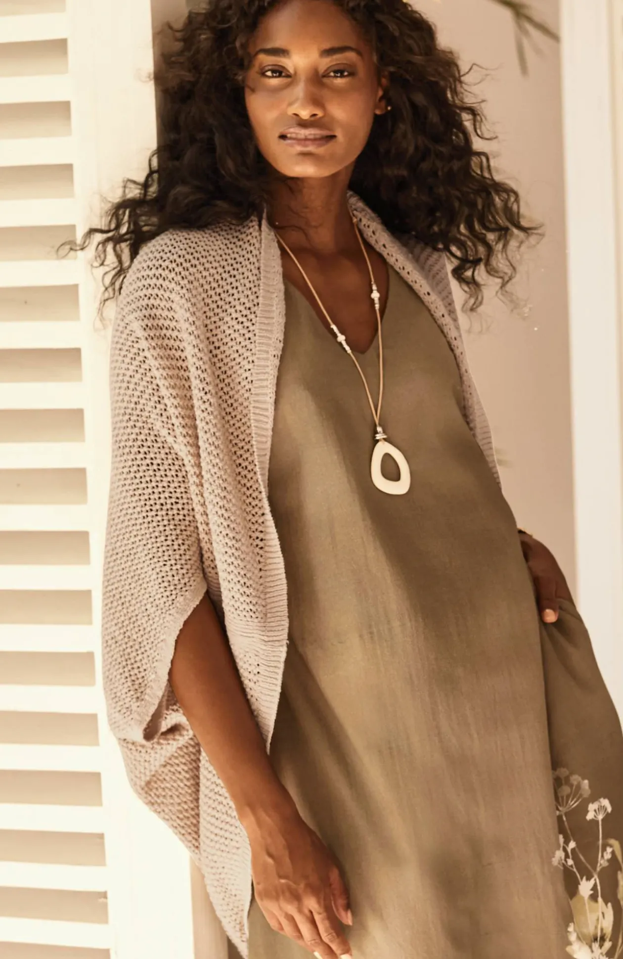 Open-Knit Shrug