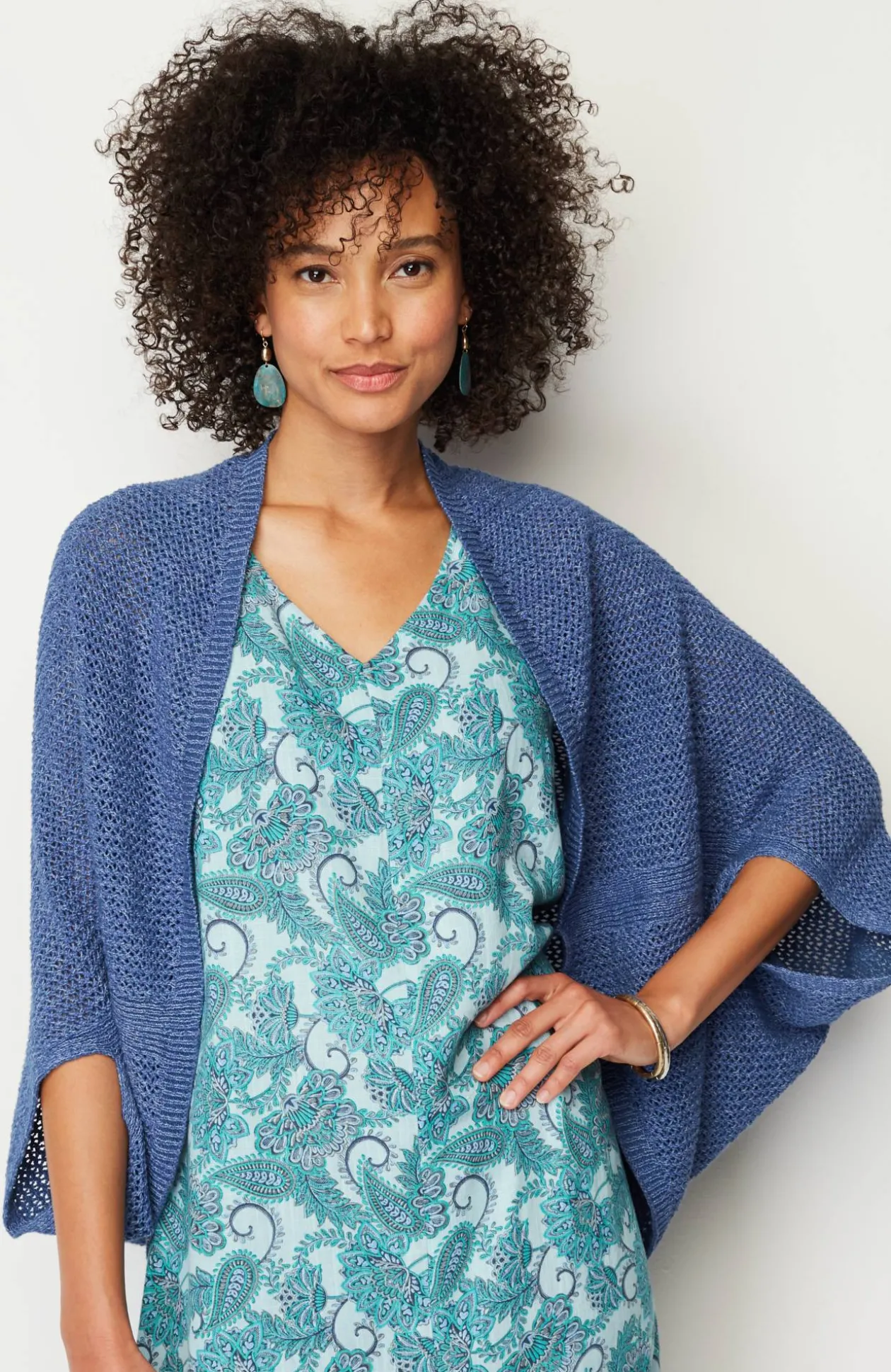 Open-Knit Shrug