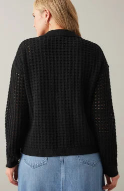 Open-Texture Cardi