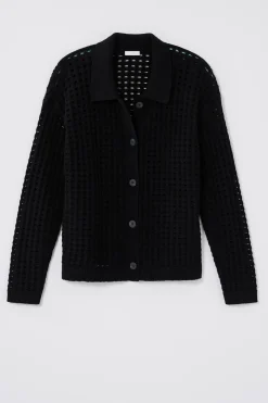 Open-Texture Cardi