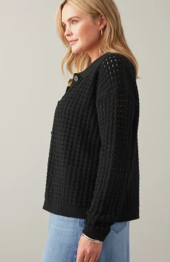 Open-Texture Cardi