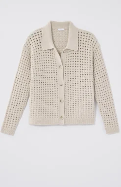 Open-Texture Cardi