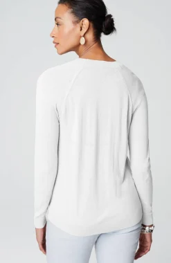 Organically Grown Cotton V-Neck Cardi