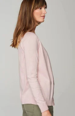 Organically Grown Cotton V-Neck Cardi