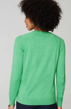Organically Grown Cotton V-Neck Cardi