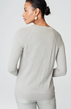 Organically Grown Cotton V-Neck Cardi